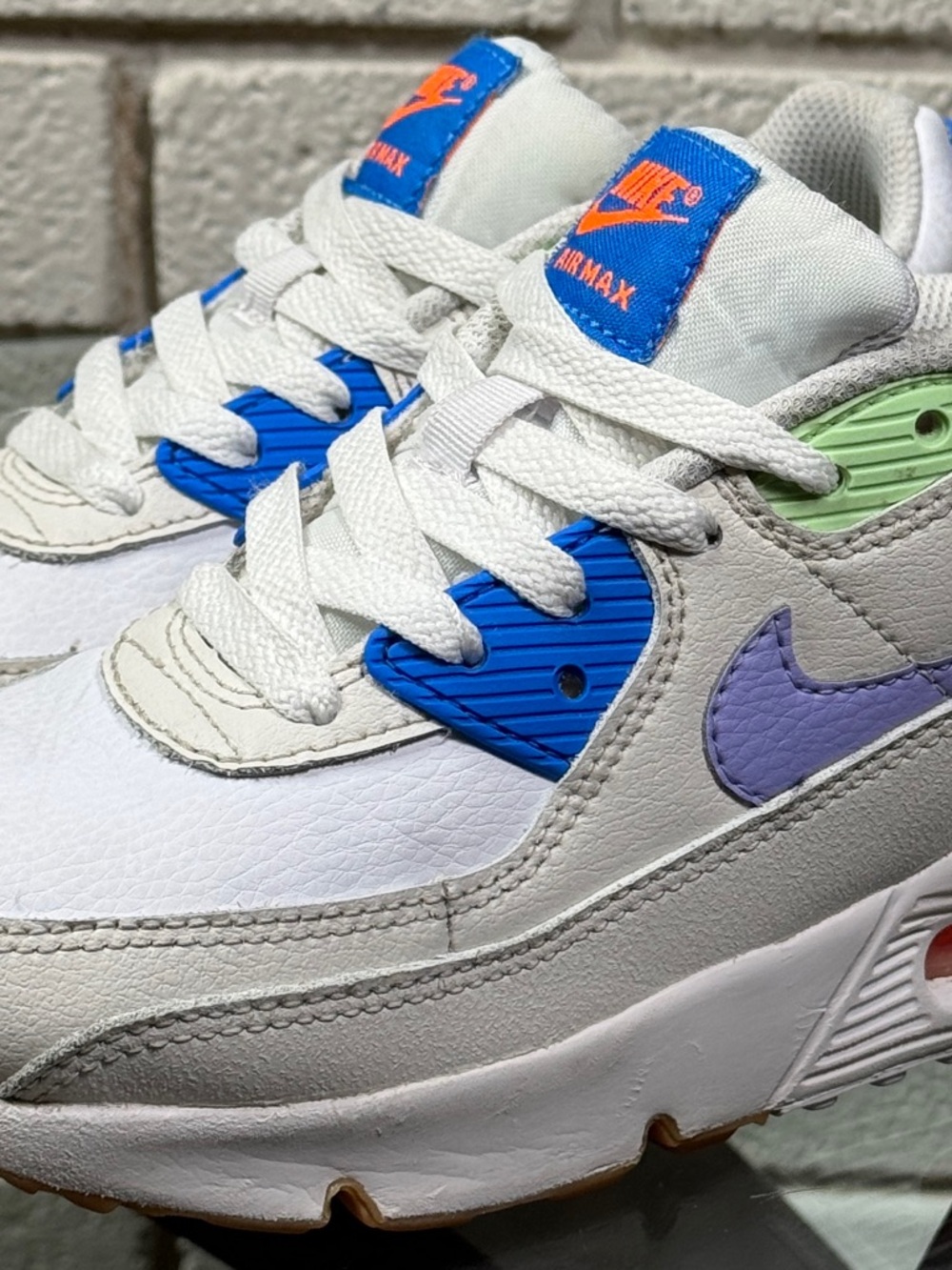 Nike Air Max 90 White Multi Color 1Y